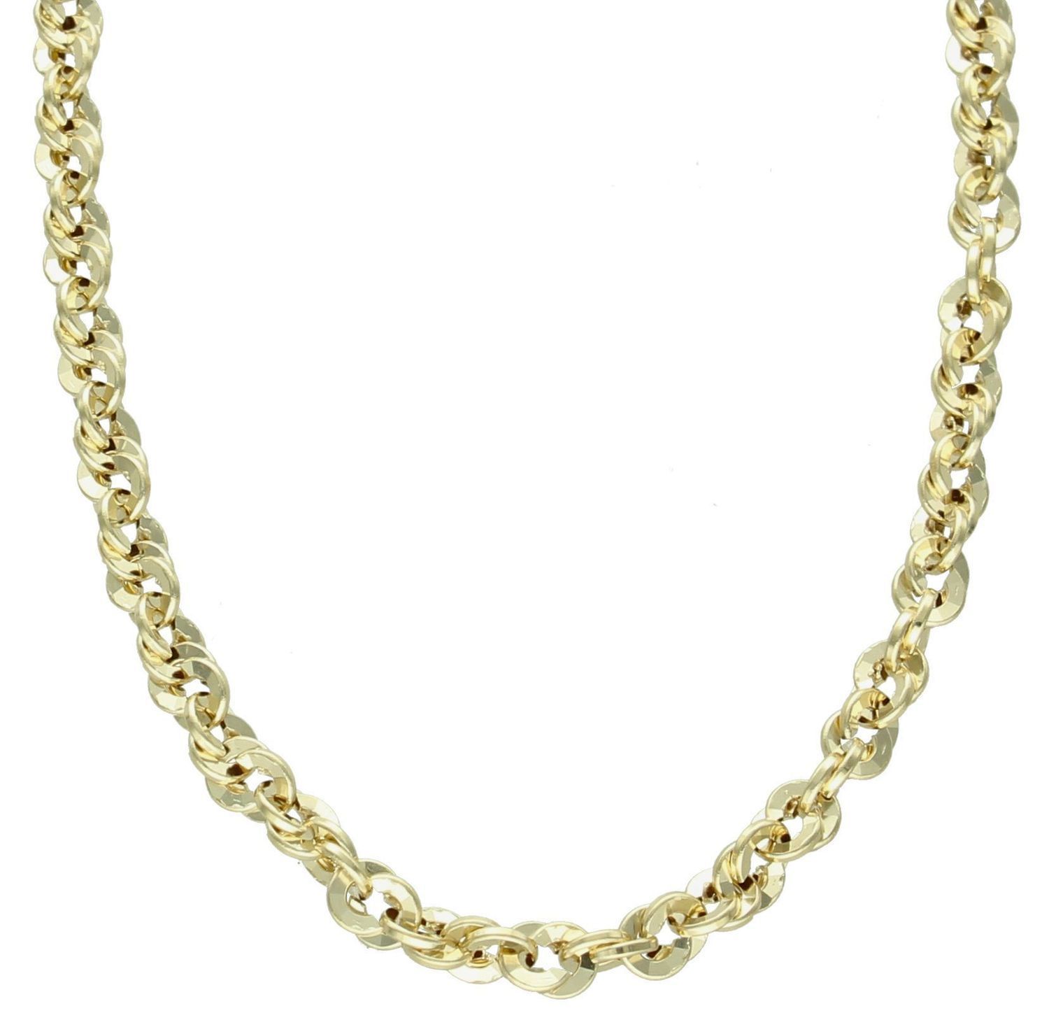 Łańcuszek IRYDIA próba 585, DIA-LAN-12635-100-585 5,3mm Klasyczny i uniwersalny łańcuszek o splocie Irydia, wykonany z żółtego złota próby 585. Łańcuszki to uniwersalne dodatki, które sprawdzają się na każdą okazję i d.jpg